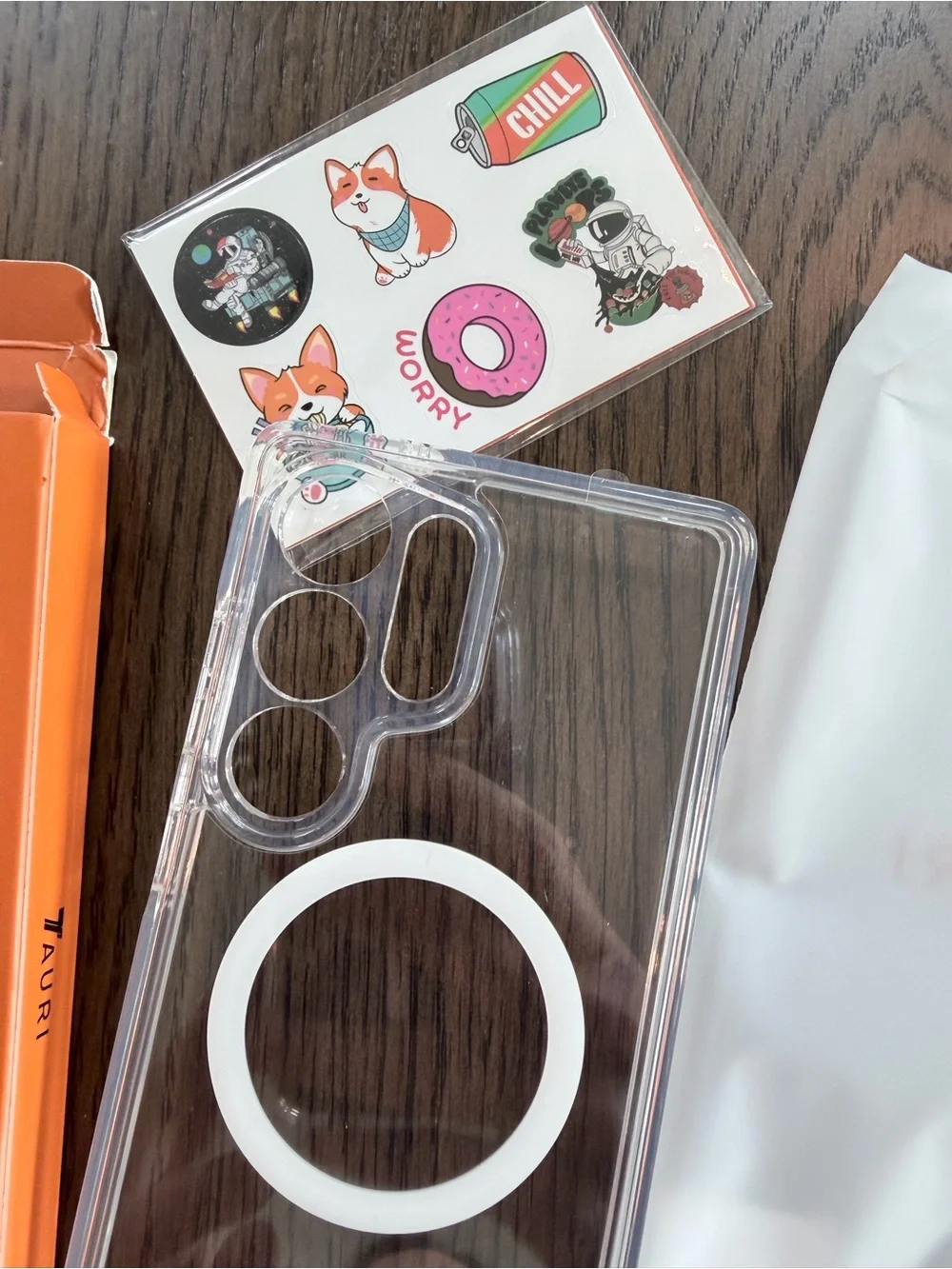Galaxy S Ultra 2025 Clear MagSafe-Compatible Phone Case